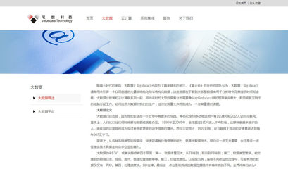 iWhiteData白色簡潔企業(yè)網站模板定制
